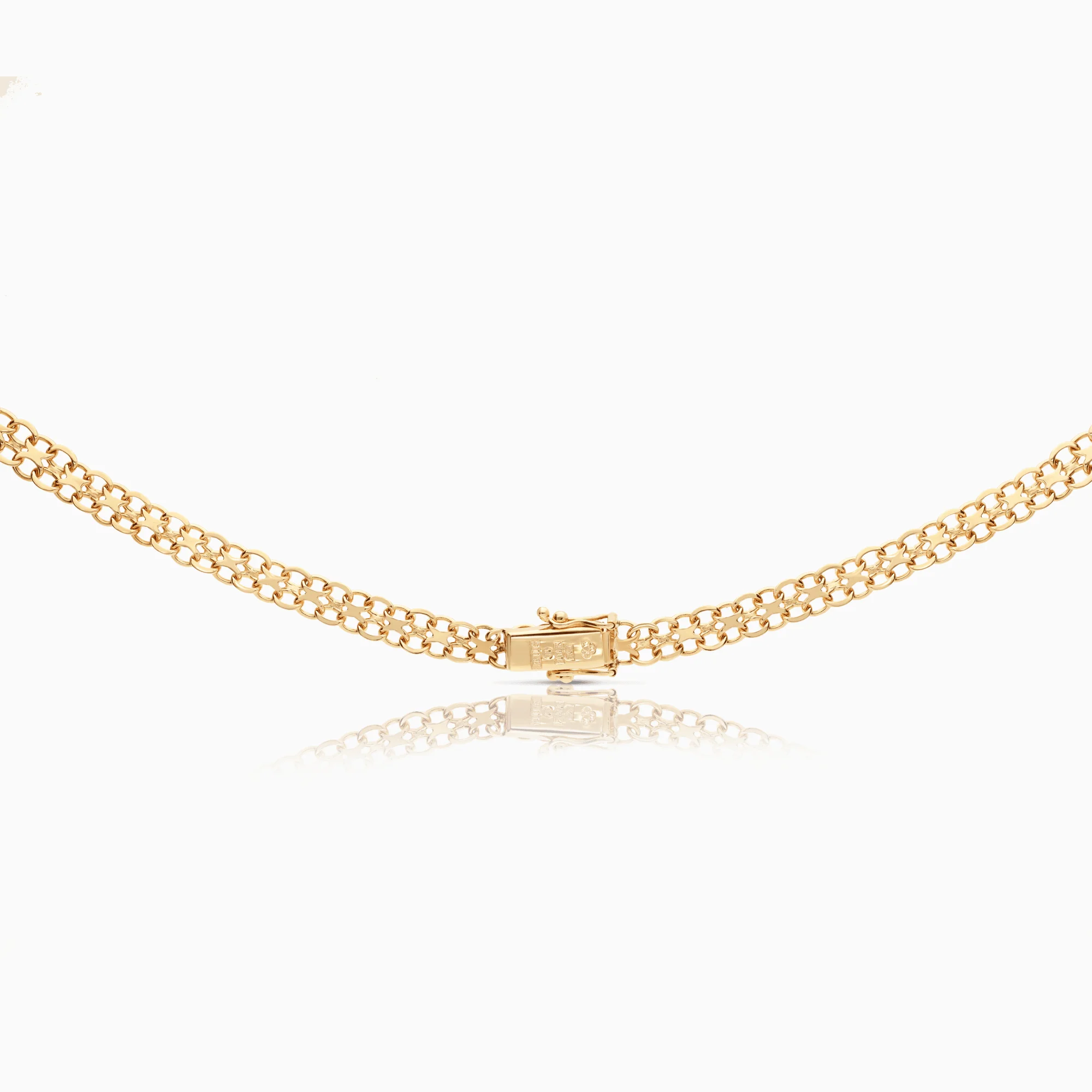 X-link necklace 18.35g 18K gold - Image 2