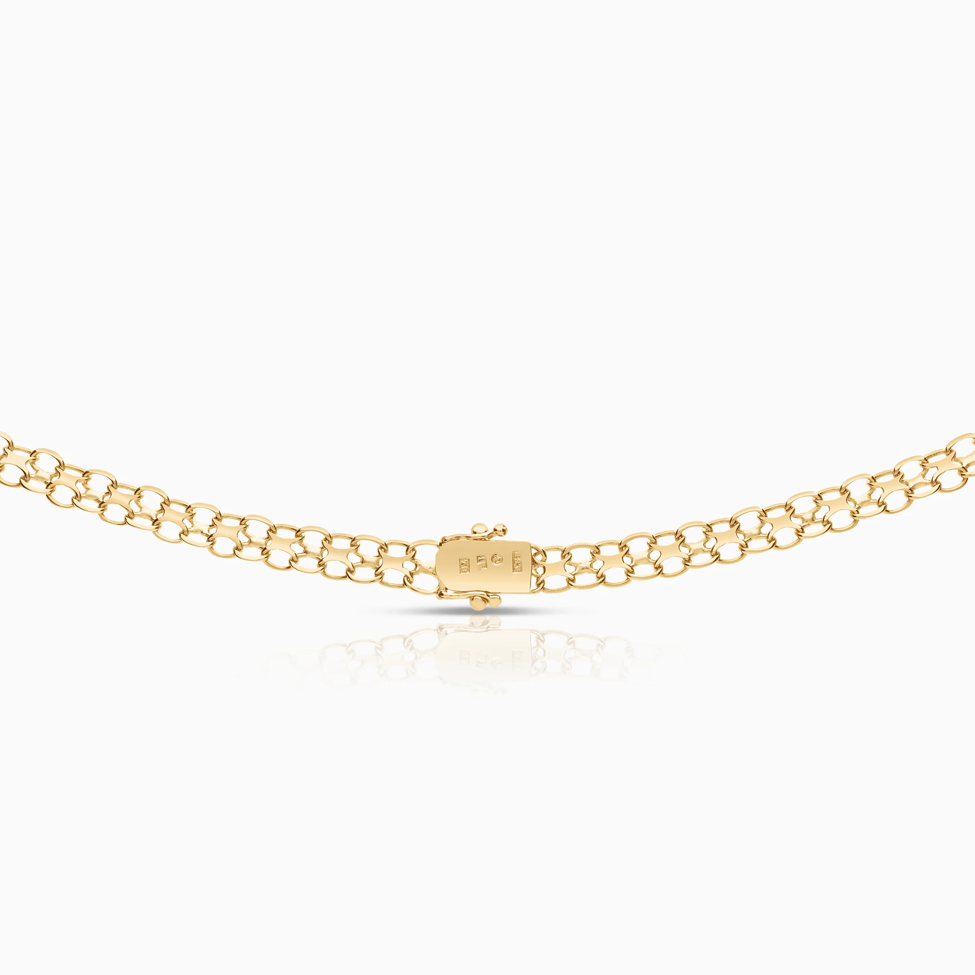 X-link necklace 19.25g 18K gold - Image 2