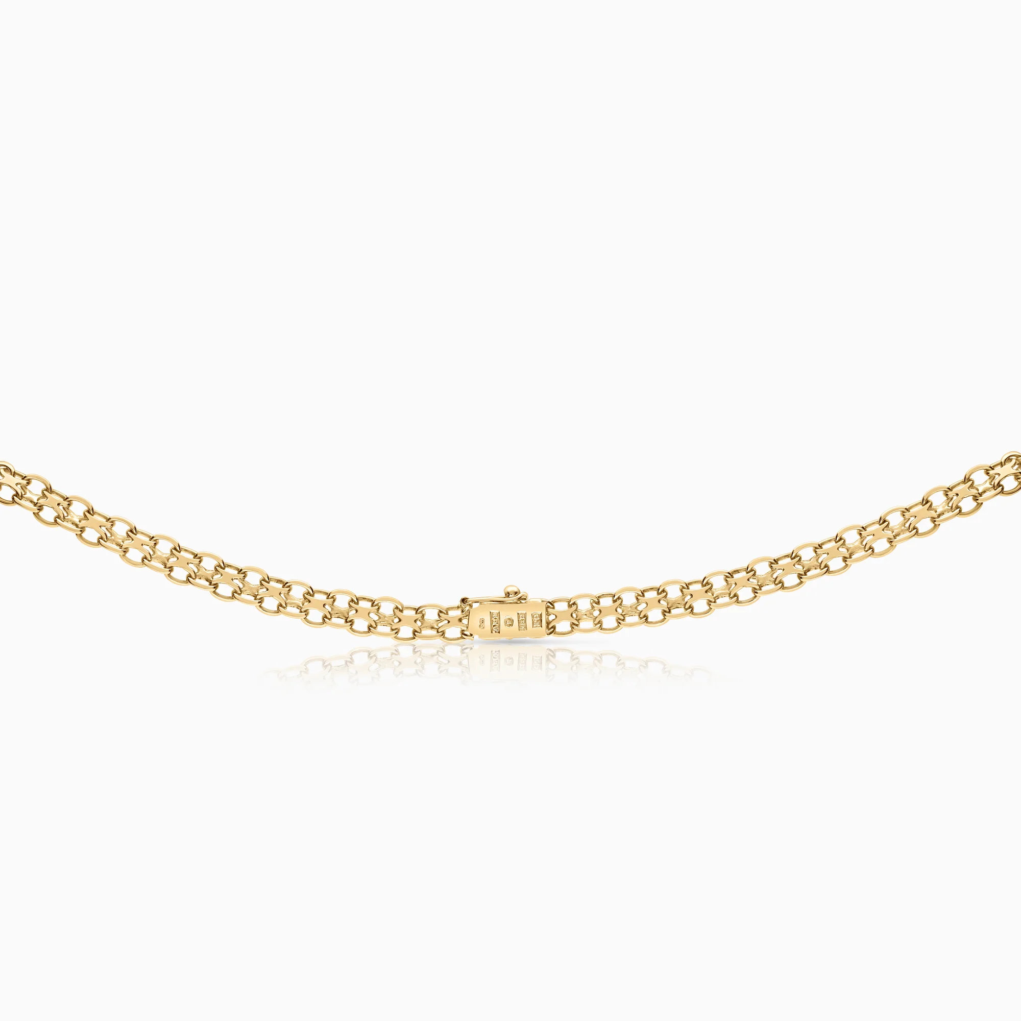 X-link necklace 23.91g 18K gold - Image 2