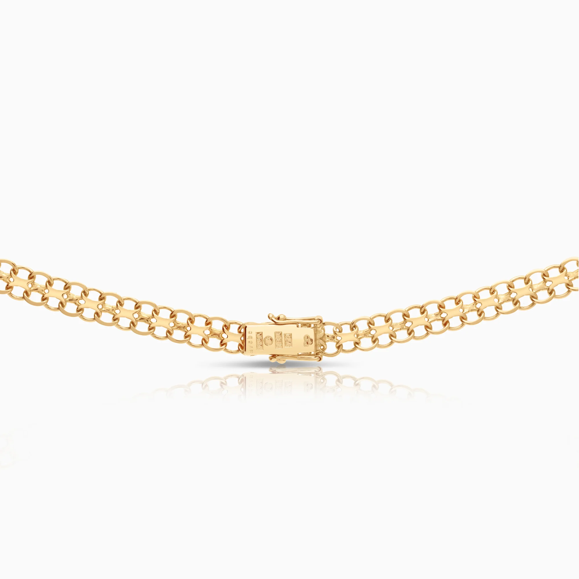 X-link necklace 24.81g 18K gold - Image 2