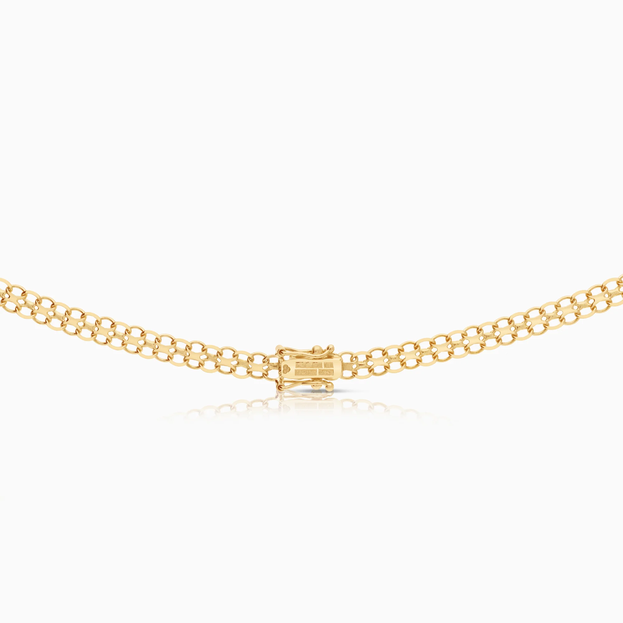 X-link necklace 28.87g 18K gold - Image 2