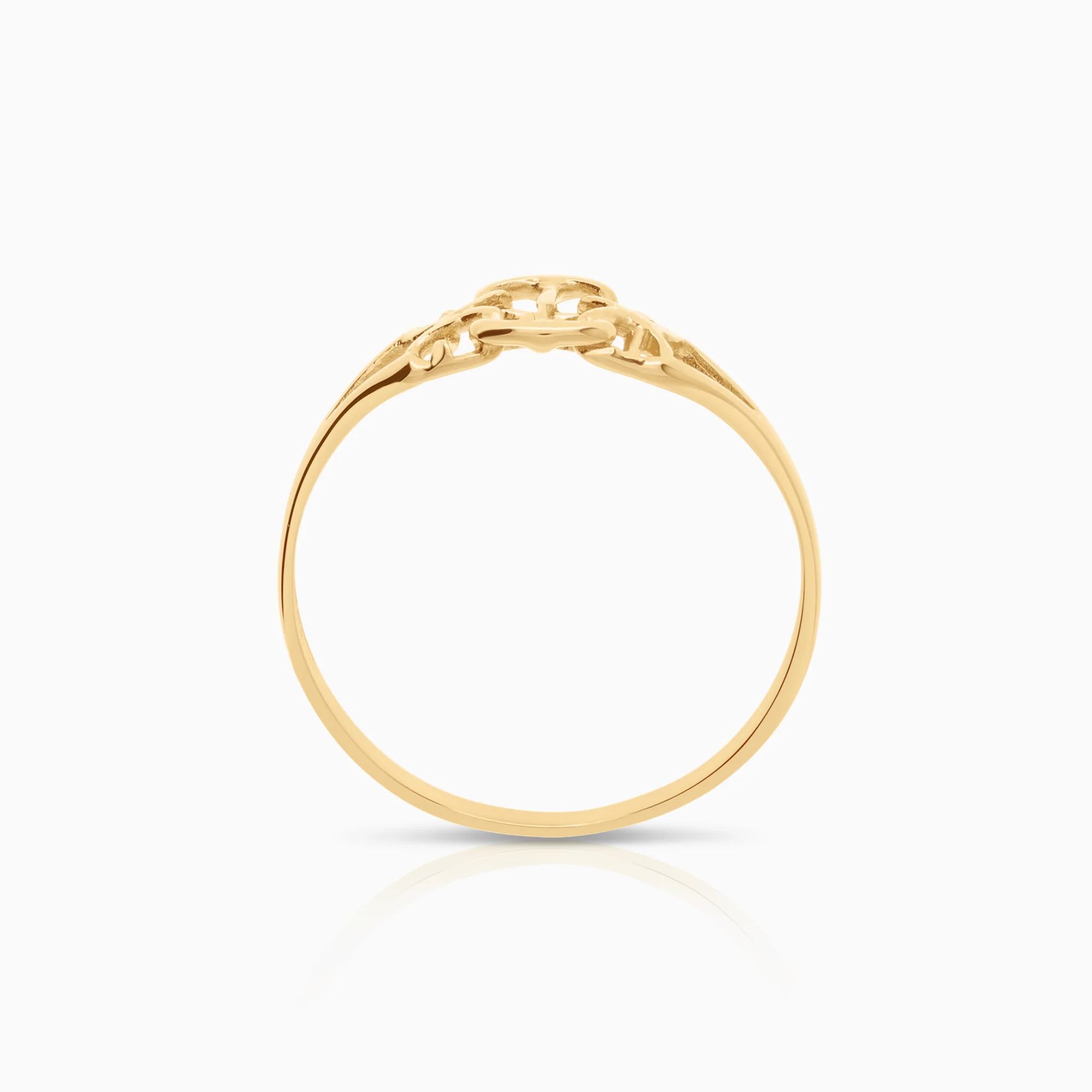 X-link ring 1.35g 18K gold - Image 2
