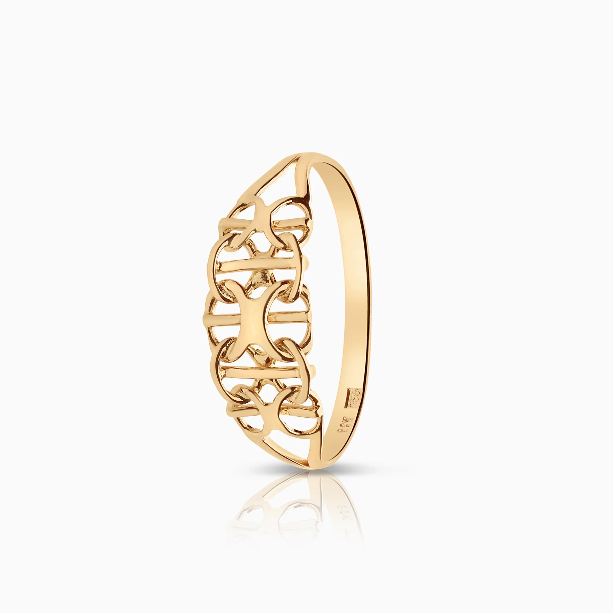 X-Link Ring 1.66g 18K Gold