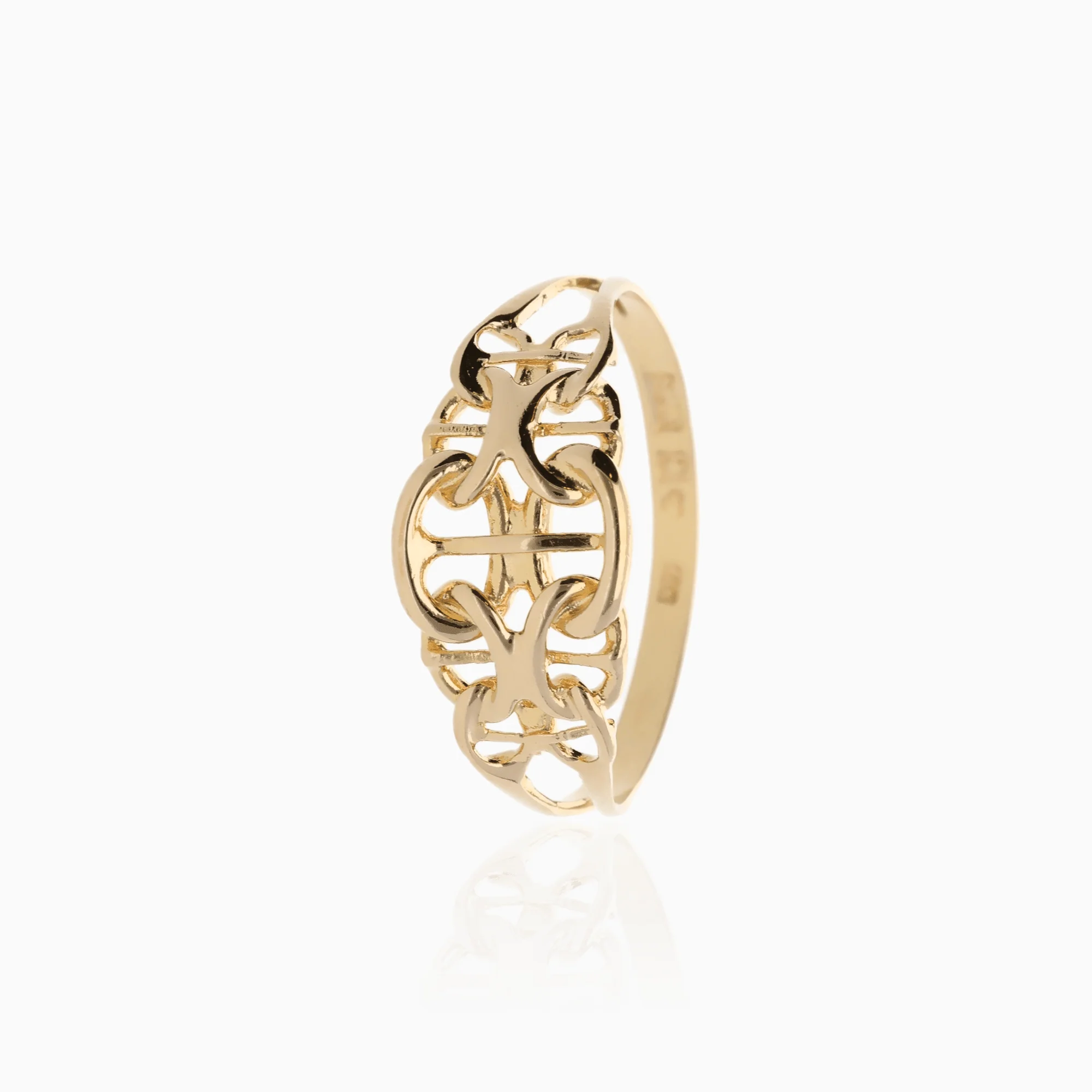 X-link ring 1.70g 18K gold